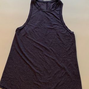 Lululemon Athletic Top.split back high neck razerback